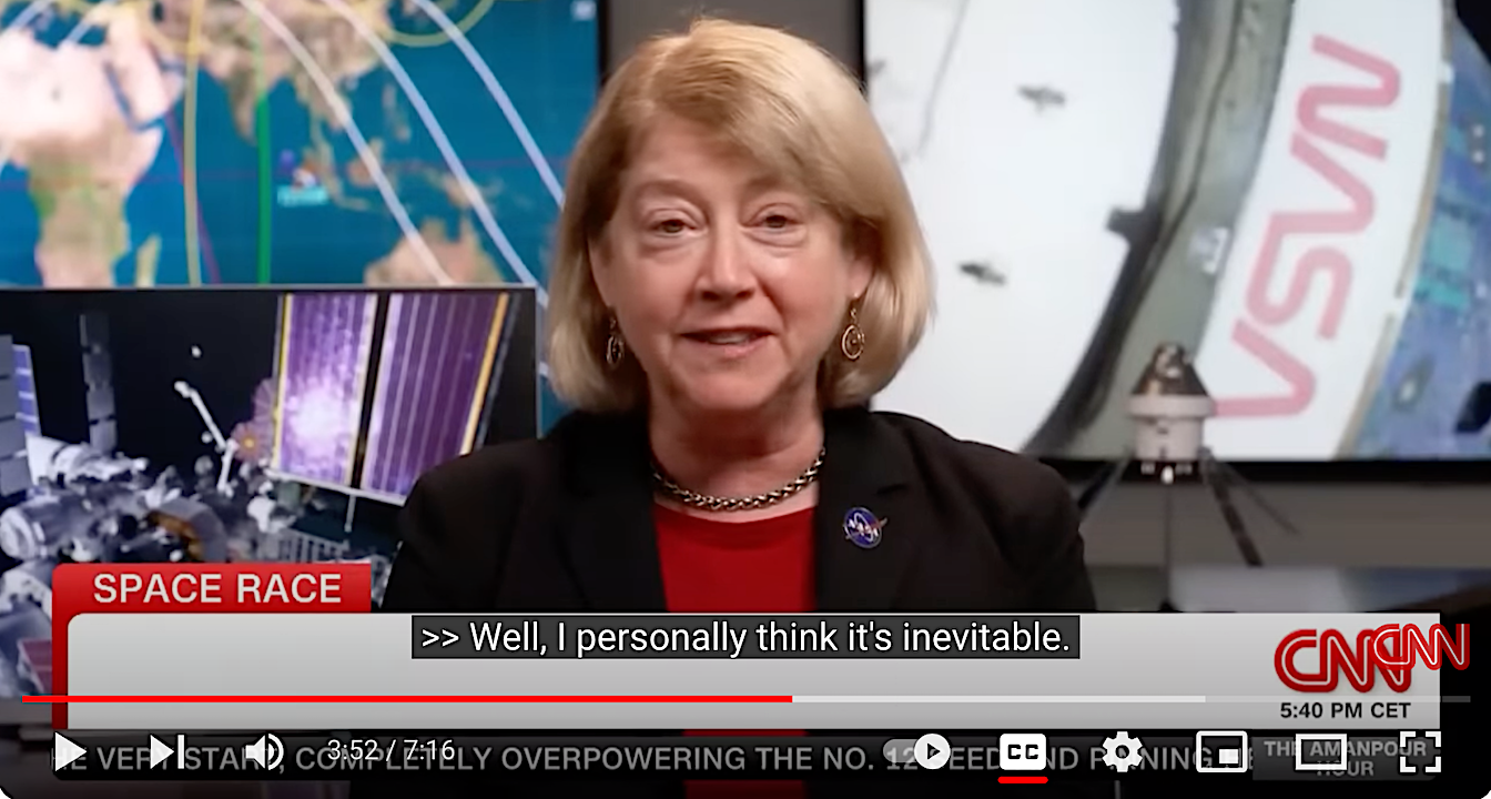 When asked about the prospect of finding life elsewhere in the universe NASA Deputy Administrator Pam Melroy said "I personally think its inevitable". -- CNN