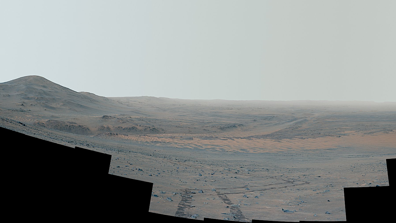 Perseverance Mars Rover Looks Back While Climbing A Slippery Slope -- NASA