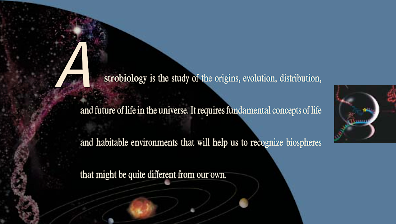 NASA Astrobiology Roadmap 2003