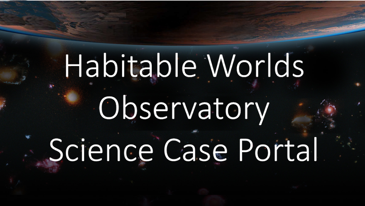 HWO Science Case Portal