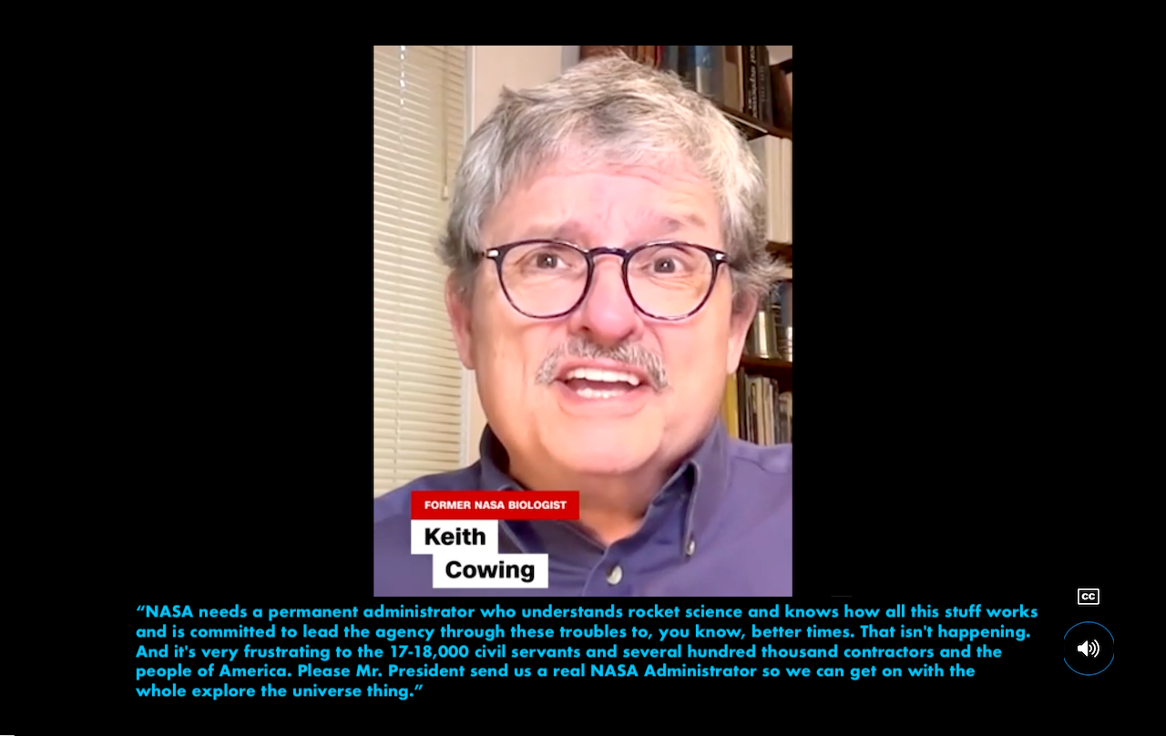 Astrobiology.com editor Keith Cowing on CNN
