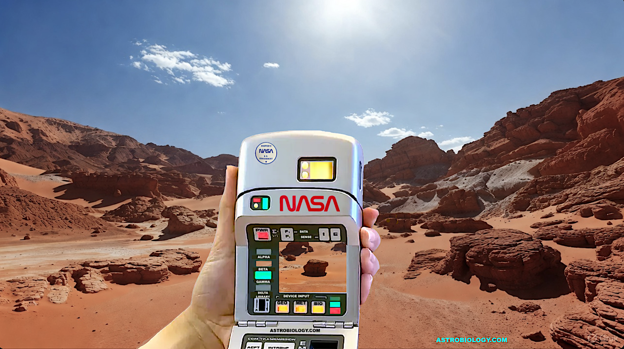 Using a NASA Tricorder to scan for life signs aka biosignatures - Astrobiology.com and Grok