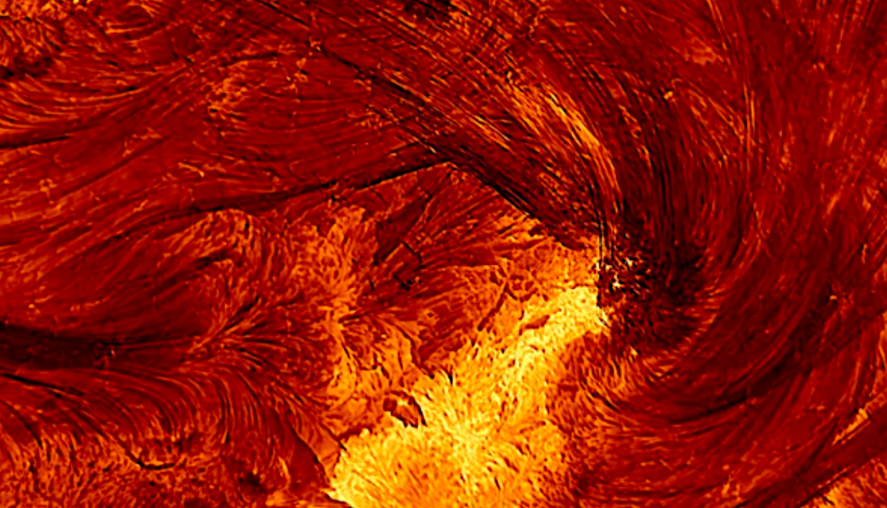 Inouye Solar Telescope image of a solar flare on August 8, 2024. (Image credit: NSF/NSO/AURA, CC-BY)