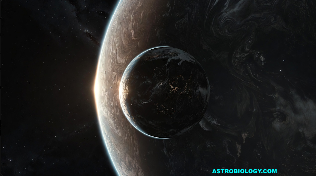 Tidally Heated H2-Dominated Exomoon - Grok via Astrobiology.com